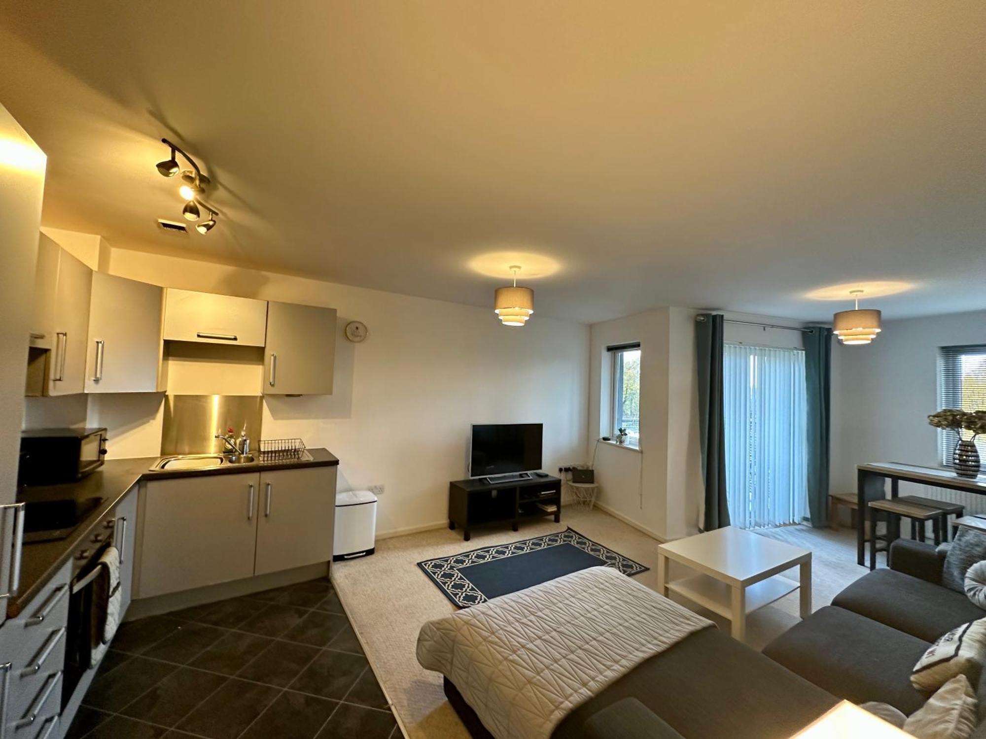 Etihad Fc 2Br Apartment With Water View Манчестер Экстерьер фото